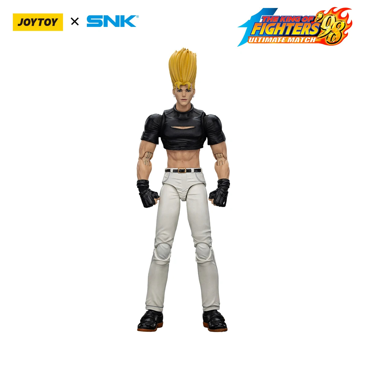 [AUF LAGER] JOYTOY SNK 1/18 Action-figuren KOF 98UM Hero Team Kyo Kusanagi &amp; Goro Daimon &amp; Benimaru Nikaido3PCS Modell Geschenk