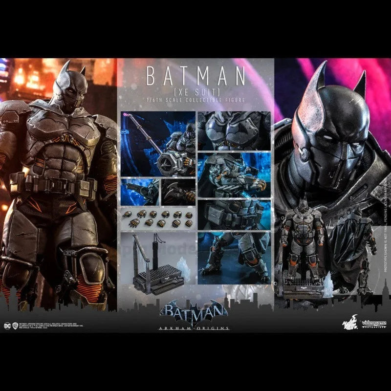 24 Hours Shipping HOTTOYS HT VGM52 1/6 Batman Arkham Origins Thermal Armor Batman Soldier Movable Model Gift Collection