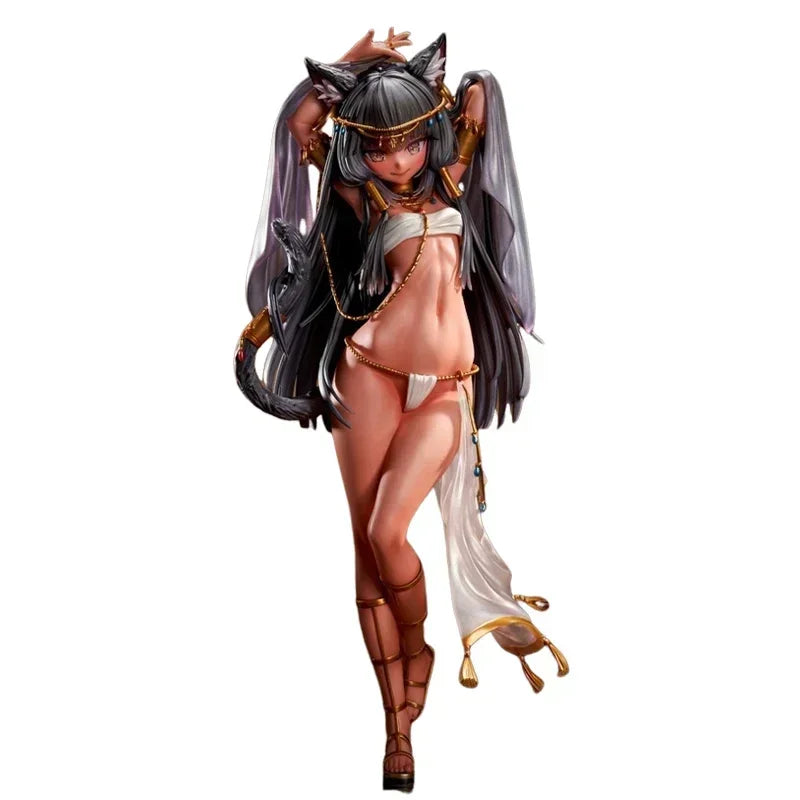 MAGI ARTS 1/6 Goddess Bastet Anime Figure Original PVC Collectible Model Figurine 26CM Ornament Kids Gift