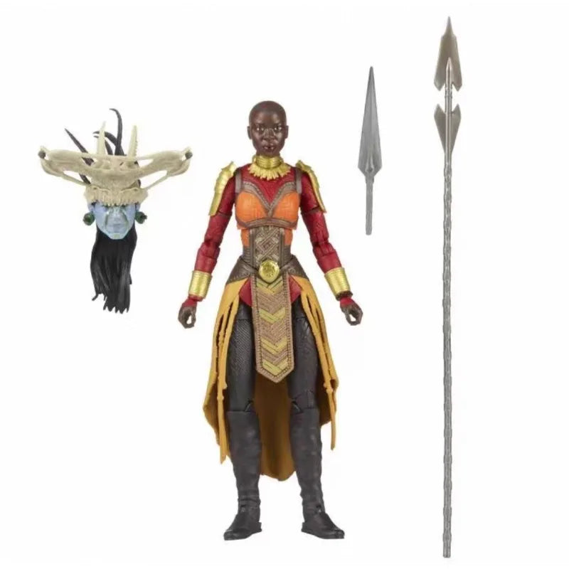 New Original Marvel Legends Series BLACK PANTHER WAKANDA FOREVER OKOYE Action Figure Model Toys Gifts
