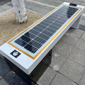 Benches Outdoor Garden Park Advertising Solar Smart Bench