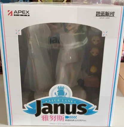 【SF】In Stock APEX-TOYS Azur Blue Route Janus Hesitant Time To Change Clothes 1/7 Ratio Figures Animation Toys Collection