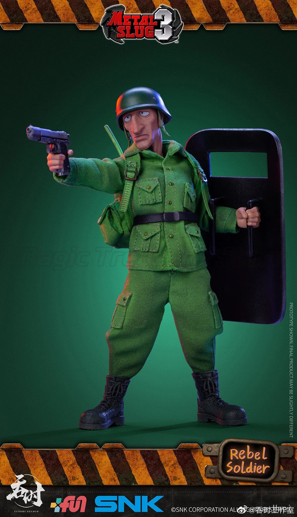 【MT】Original TUN SHI Metal Slug 3 Rebel Soldiers Single Set 1/12 Action Figure Toy Collection