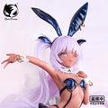 Magic Studio Bear Panda Anime Action Figure 1/6 Scale Lulum Kuromu Bunny Girl Double Set Mao Yu Milk Collection Display Model