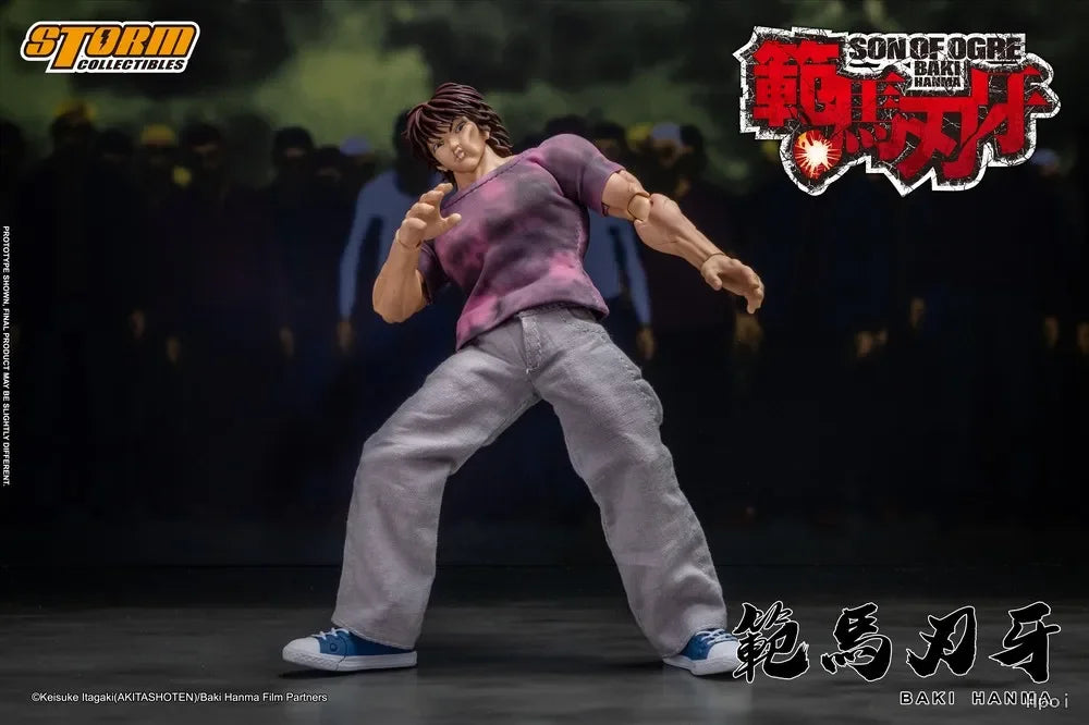 【MT】In Stock Original Storm Collectibles BAKI Hanma Baki Action Figure Model Toy Gift Collection Ornaments