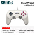 8BitDo Pro 2 Wired Gamepad for Nintendo Switch PC Gamepad RetroPie Raspberry Pi Ultimate Software Adjustable Hair Triggers