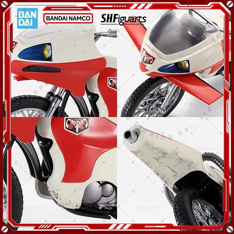 Bandai Original In shock SHF Kamen Rider New Cyclone Glory Showa Knight Edition Figure Finished Model KIT Anime full Action Toy