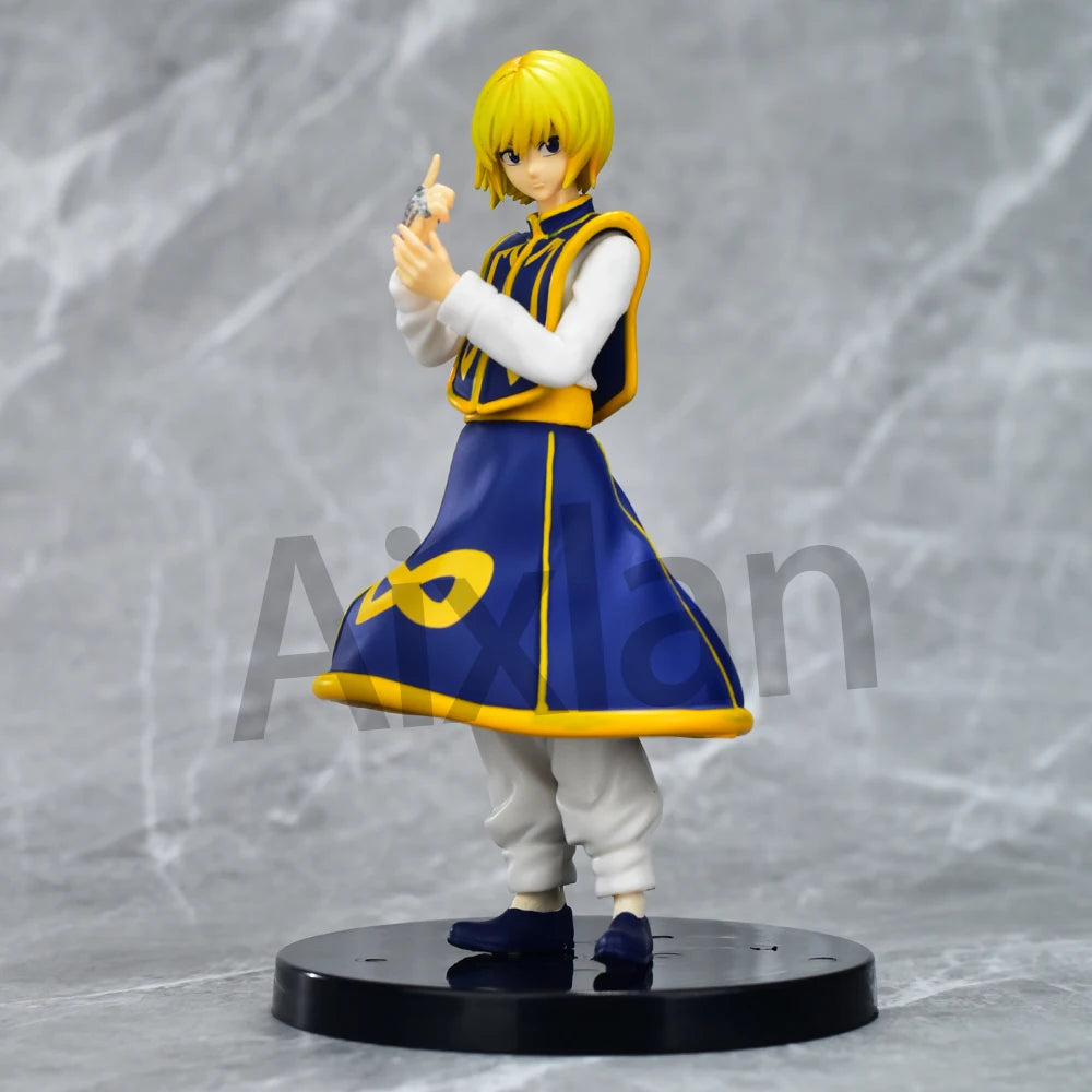 Aixlan 18CM HUNTER×HUNTER Amine Figur Kurapika PVC Action Figure Sammeln Modell Spielzeug Puppe Kind Geburtstag Geschenke