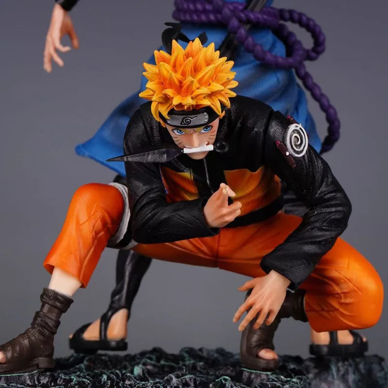 MZ Uzumaki Uchiha Sasuke GK Statue Anime Shippuden Action Figure Desktop Decoration Collectible Model Gift For Anime Fans