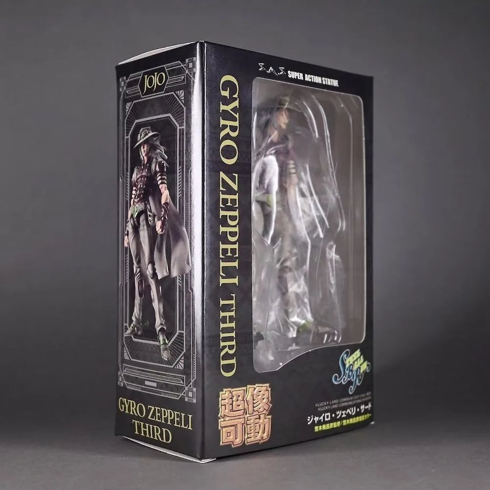 Super action statue 17cm Action Figure jojo bizarre adventure Kujo Jotaro Dio Brando Diavolo Bruno Bucciarati Leone Jolyne Cujoh