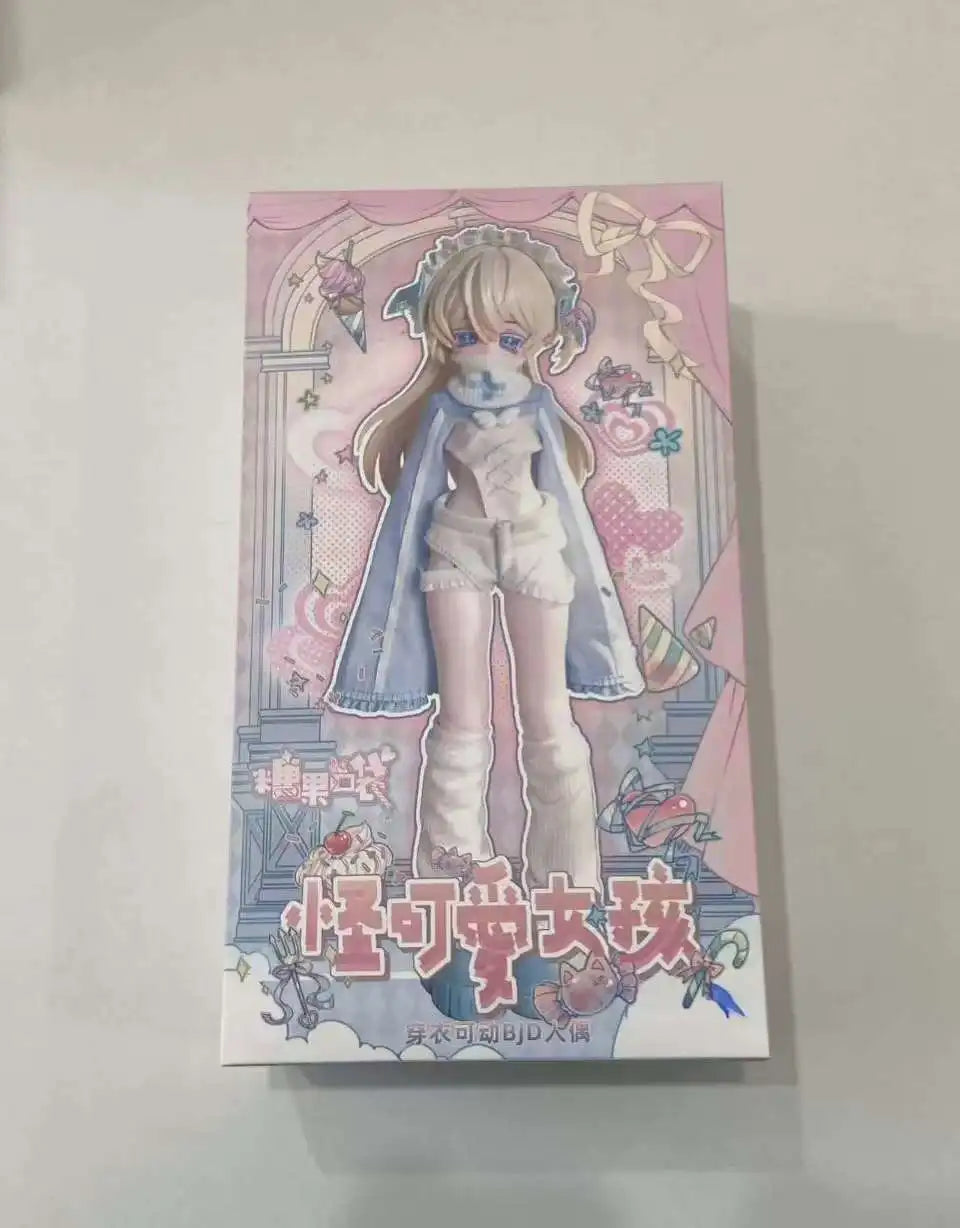 Original Candy Galaxy Bjd Blind Box 1/6 Weird Cute Girl Series Dolls Movable Joints Anime Figure Desktop Decoration Gifts Toys