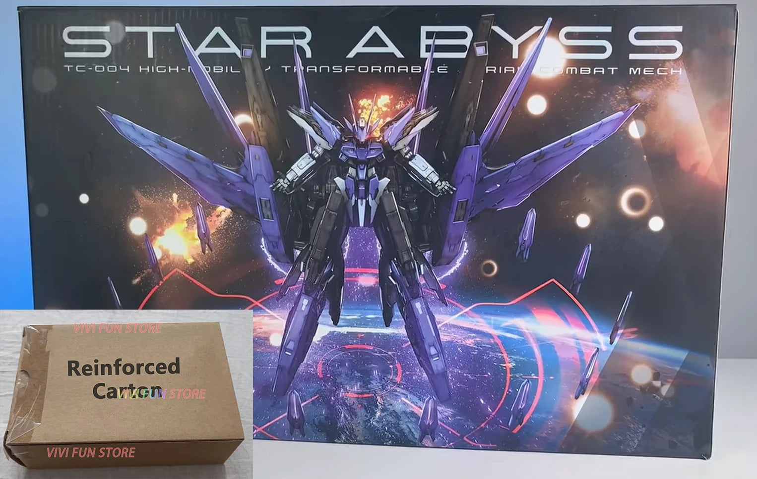 In Stock IRON TOYS TC-004 STAR ABYSS 1/100 Assembly Model Collection Toys PROTOTYPE TEST ROBOT Mecha Harute GN-011
