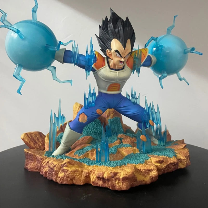 Anime 22cm/8.66inch Dragon Ball Z Majin Vegeta Figure Vegeta Figurine Action Figures Pvc Statue Collection Model Toys Gift