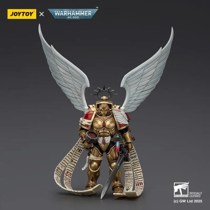 JOYTOY Warhammer 40K 1/18 Blood Angels Sanguinor The Exemplar Of The Host Posable Action Figure Collectible Model For Hobbyists
