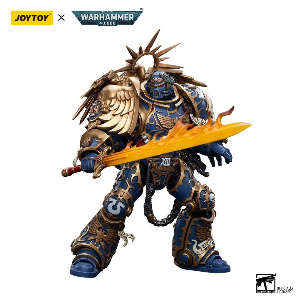 JOYTOY Warhammer 40K 1/18 Actionfigur Ultramarines Primarch Roboute Guilliman Anime Figuren Spielzeug Modell