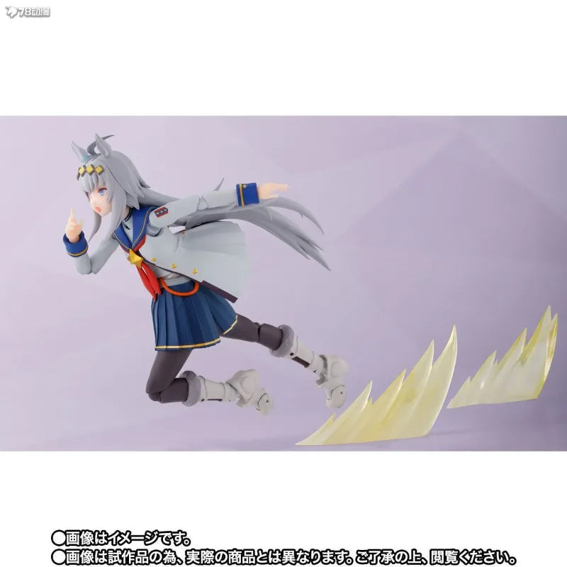 Bandai Genuine SHF Pretty Derby Oguri Cap Tamamo Cross Umamusume Anime Action Figure Collectible Model Toy Ornament GiftChildren