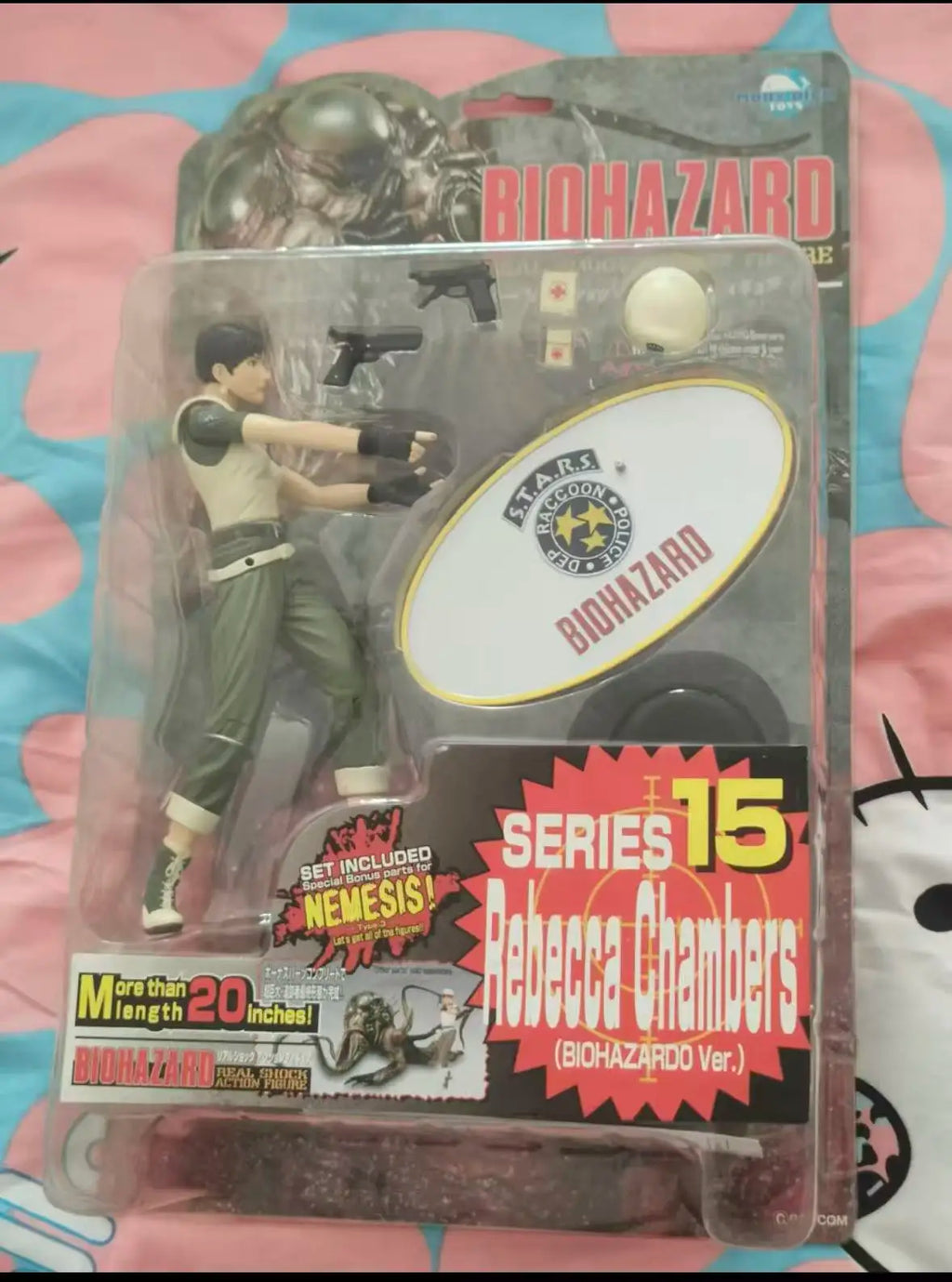 Original  Resident Evil Jill Foster Fly Skin Leather Jacket Tyrant Limited Edition Rare Collectible Figure Gift
