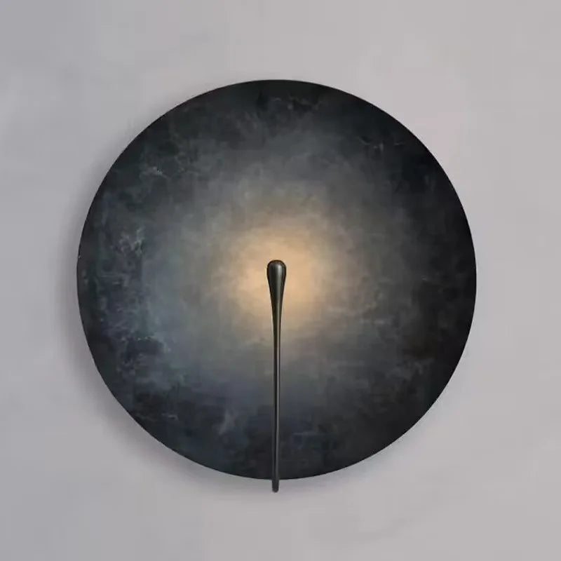 Cosmic wall lamp Cosmic wall Light for living room Corridor Aisle Background bedroom bedside wall lamp Artistic round disc lamp
