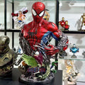 1/3 Scale The Avengers Spider-Man Figures Resin Model Movie Scene Statue 30CM Desktop Decoration Ornaments Collectible Gifts Toy