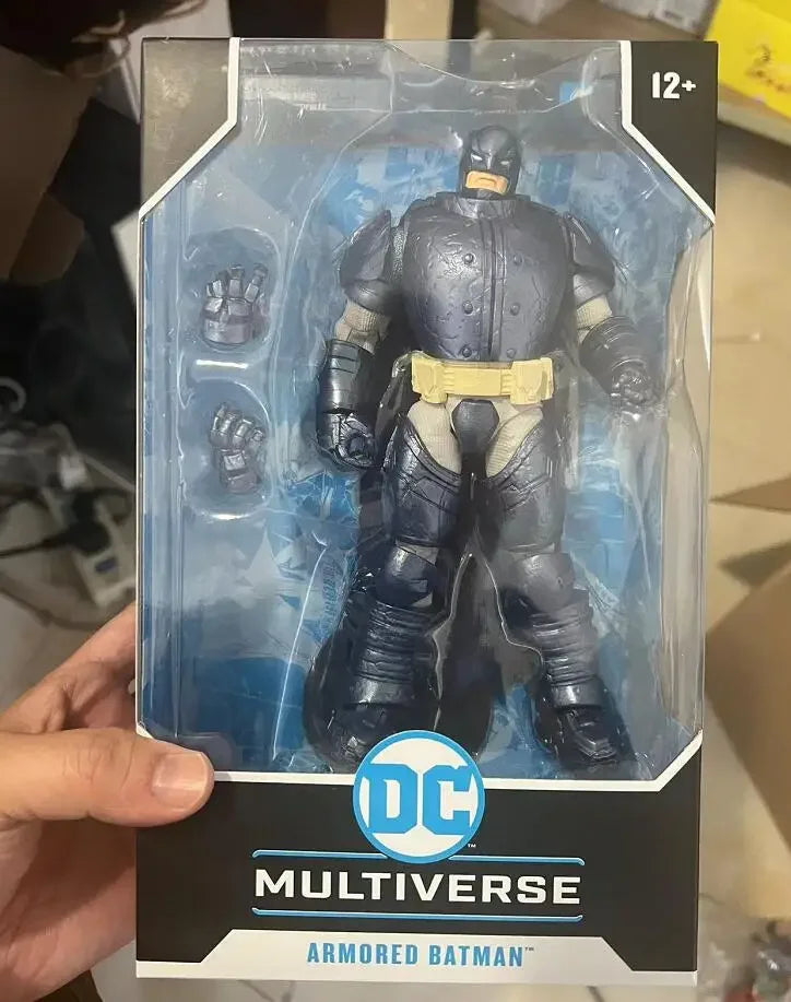 In stock Arkham Asylum Batman Batgirl Monarch Articulated Figure Model Toys 17cm