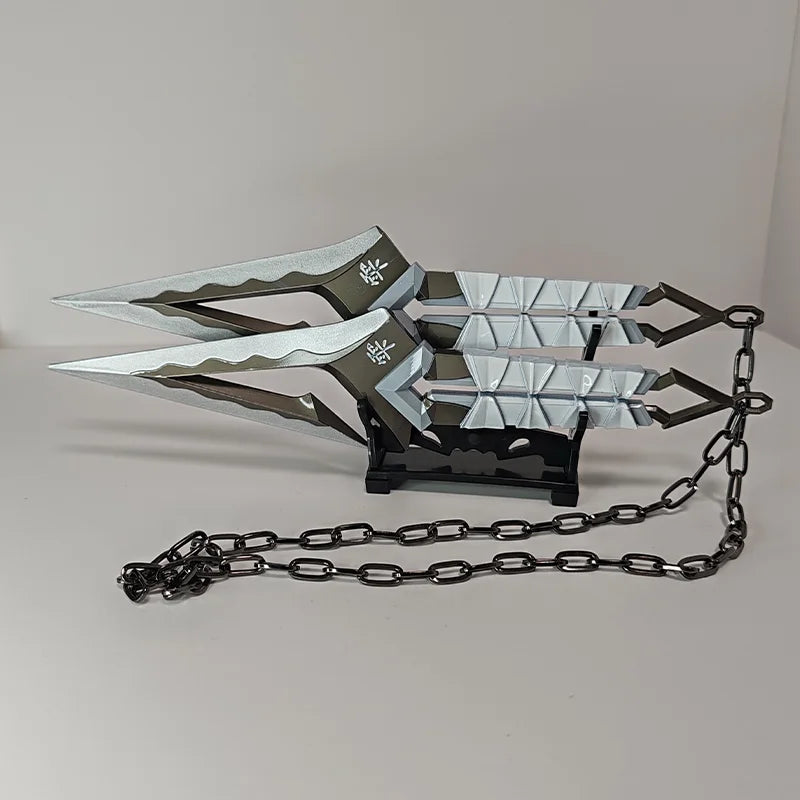 Нож Valorant Melee, играчка Kuronami No Yaiba, меч, настолен орнамент, нож, играчка, игра, периферни устройства, фигурка, метални занаяти, подаръци