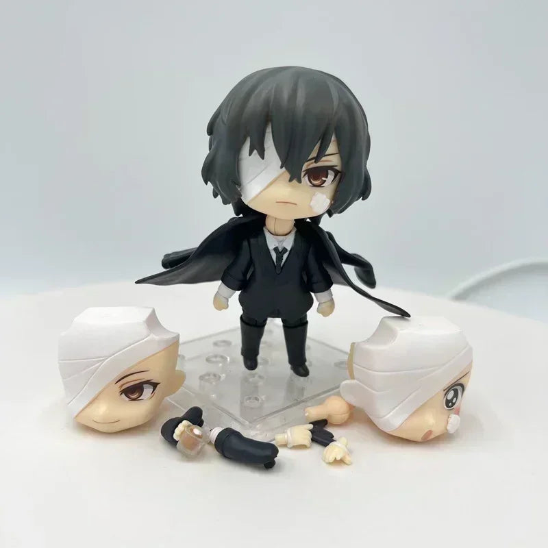 20cm Bungou Stray Dogs Nakahara Chuuya Anime Figure Dazai Osamu Action Figure Edogawa Rampo Figurine Collectible Model Doll Toys