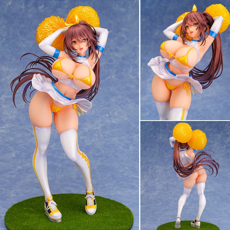 25cm Native Rocket Boy Sunshine Cheerleader Anime Girl Figure Hentai Mataro Original Action Figure Collectible Model Doll Toys