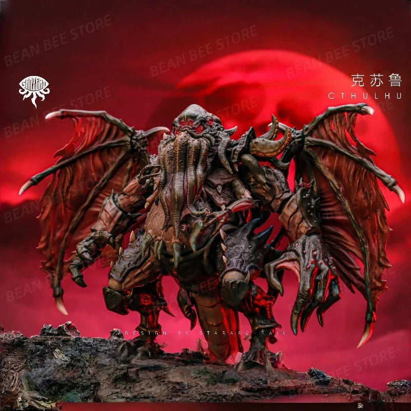 28 см на склад Stararc Toys San Zero Series Cthulhu екшън фигурка гигантско ужасяващо чудовище космизъм страх от неизвестното модел играчка