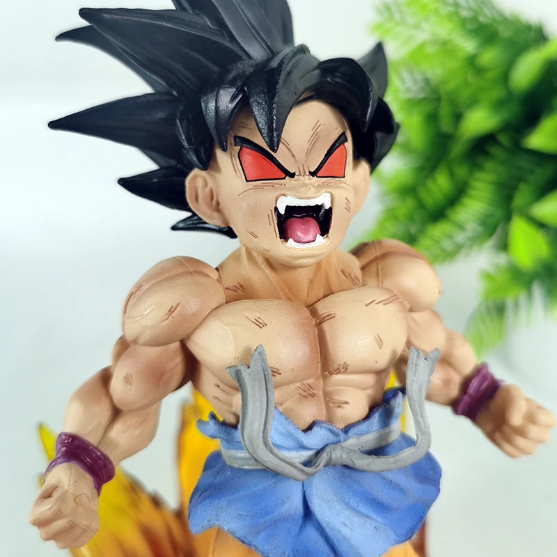 Фигура Сон Гоку Супер Саян Аниме Dragon Ball GT Гоку DBZ Екшън фигурка Модел Подаръци Колекционерски фигурки за деца поза