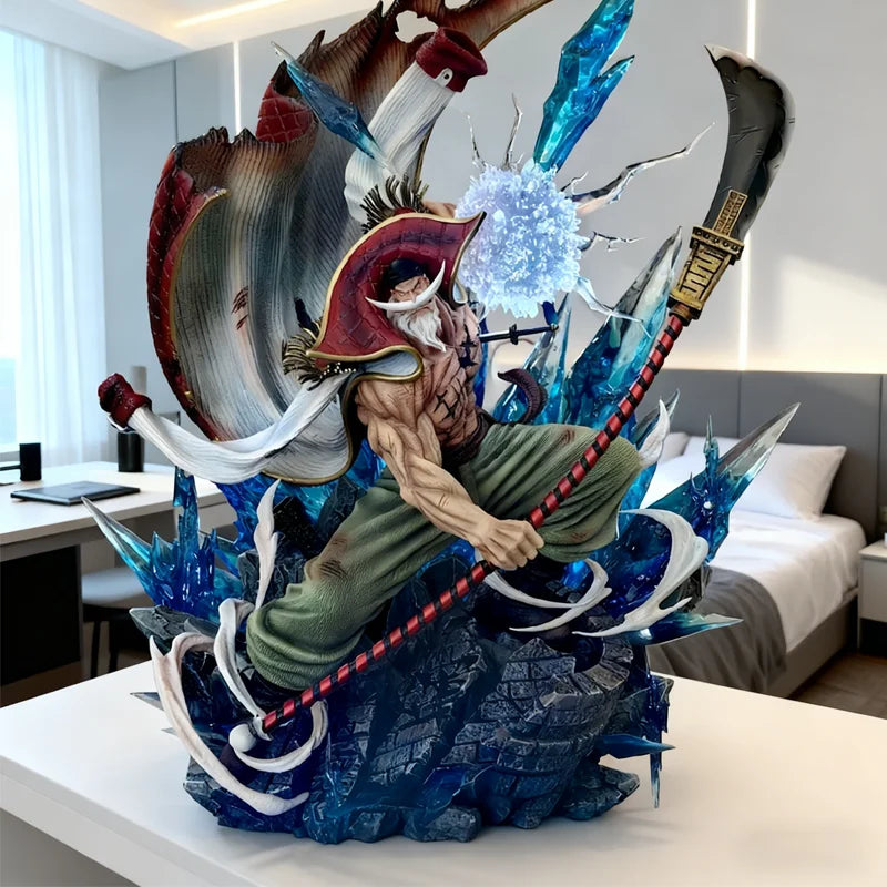 Pvc 40cm Edward Newgate Action Figure -Lx Gk Statue Whitebeard One Piece Collectible Toy Room Desktop Decoration Action Figures