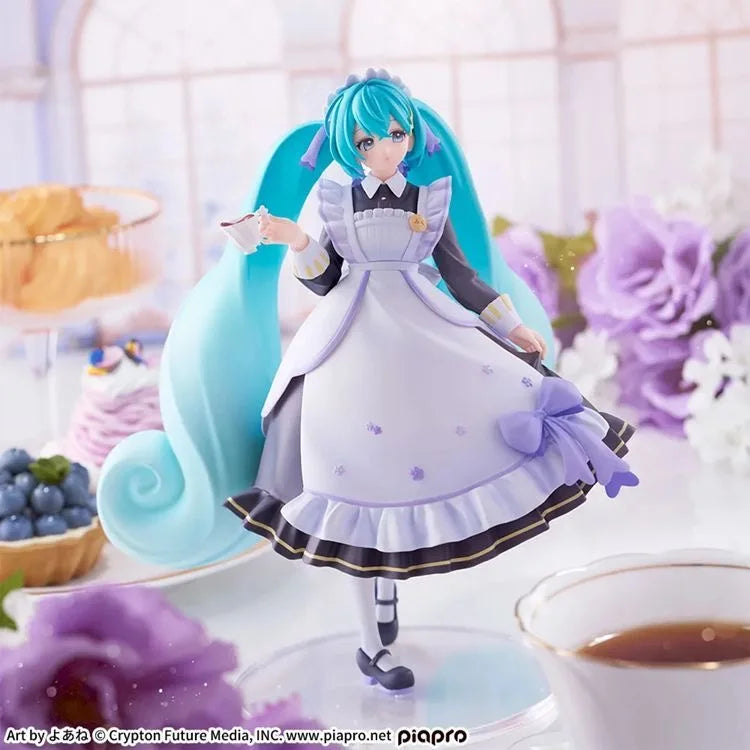 Hatsune Miku Vintage Maid Coffee Souvenir Figure