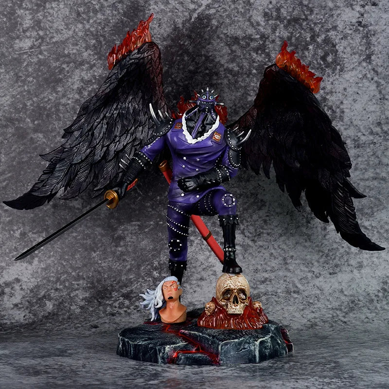 34CM Gk One Piece Anime Action Figure King Collectible High Quality Doll Toys Model Desktop Ornaments Kids Best Birthday Gift