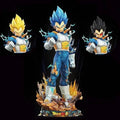 23 см Dragon Ball Аниме Фигурки Demonizing Vegeta Super Saiyan PVC Модел Статуя Кукла Колекция Декорация Орнаменти Играчки Подарък