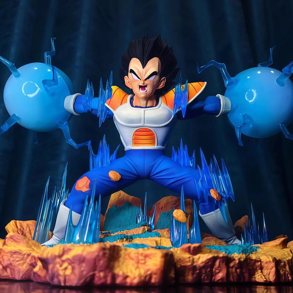 Anime 22cm/8.66inch Dragon Ball Z Majin Vegeta Figure Vegeta Figurine Action Figures Pvc Statue Collection Model Toys Gift