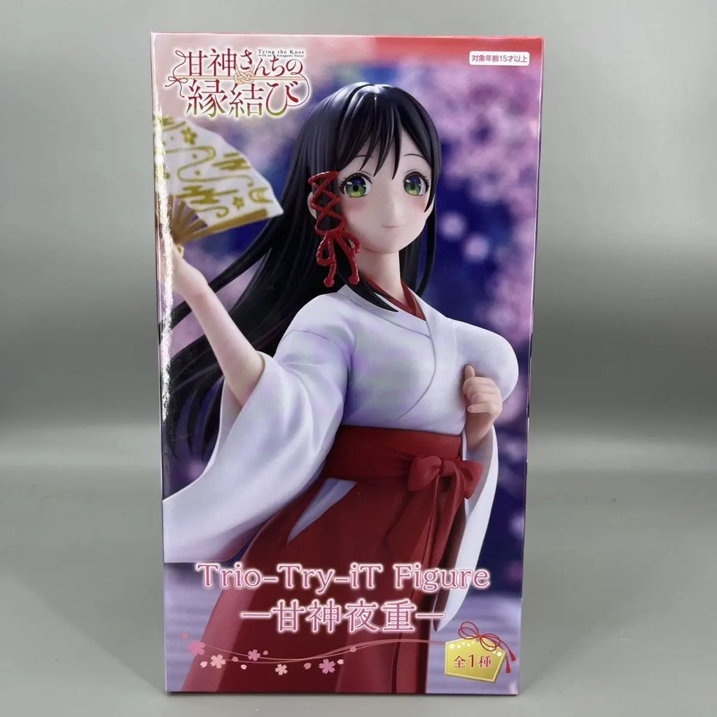 In Stock Original FuRyu Trio-Try-iT Figure Amagami Yuna Yuna Yae Amagami-san Chi No Enmusubi 20Cm Kawaii Anime PVC Model Toys