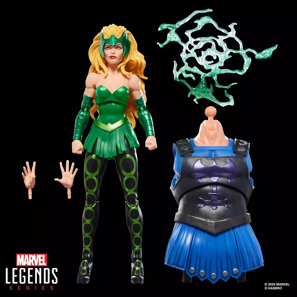 [In-Stock] Hasbro Marvel Legends Series Enchantress (EXECUTIONER) 6-Inch-Scale Nice Collectible Anime Action Figure Model Toys