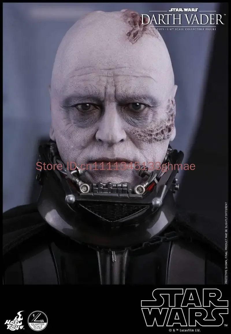 HotToys Star Wars Darth Vader 1/4 Scale Articulated Action Figure Special Edition with LED Light up Stand Collectible QS013