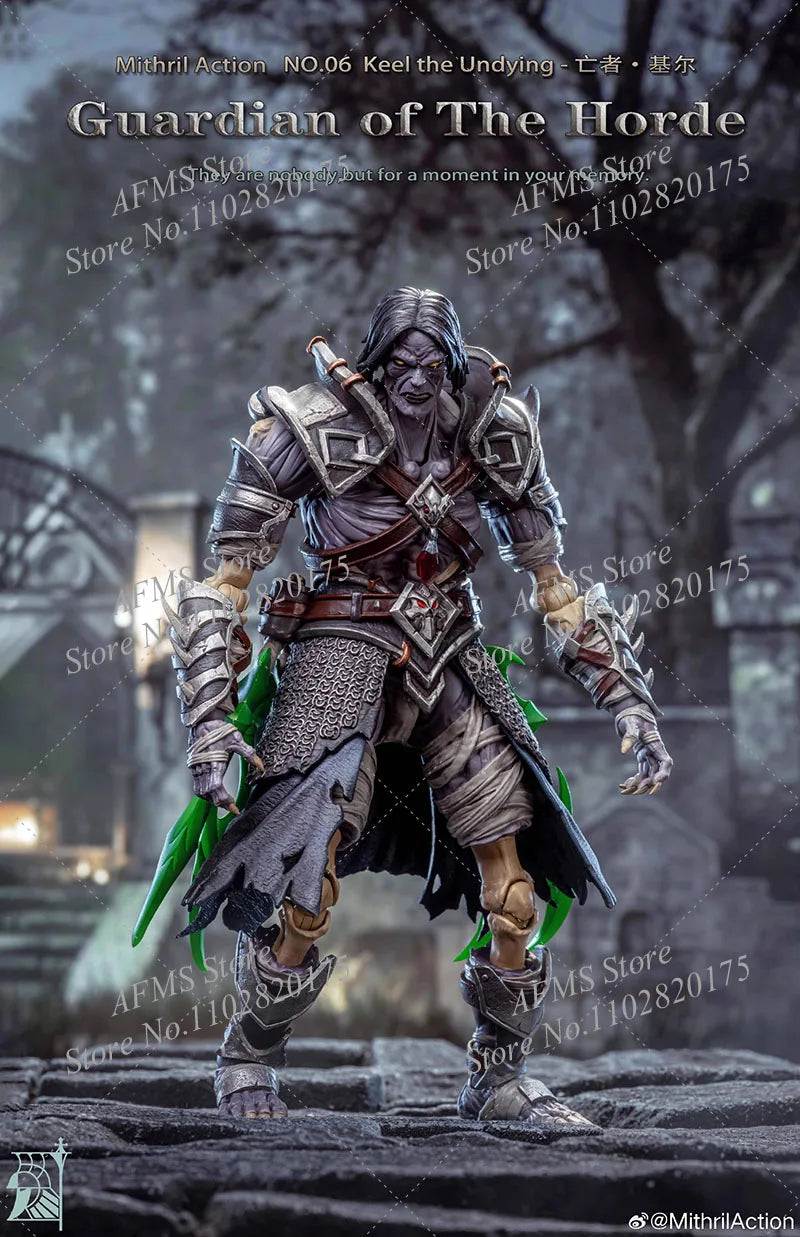 Grey knight WOW 1/10 Scale Collectible Figure Guardian Of The Horde No.06 Keel The Undying Full Set Action Figure Soldier Model