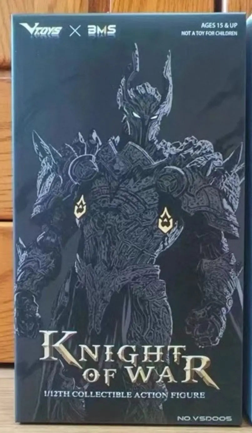 In-stock VTOYS X BMS War Knight: The Ruthless Death Knight Hell Batman 1/12 Action Figure Model Collectible Gift