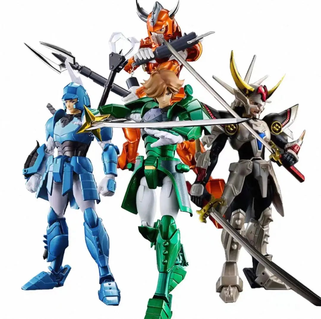 Original in Stock Sentinel Yoroiden Samurai Troopers Ronin Blaze Flame God Anime Figure Collection Model Dolls Action Figure