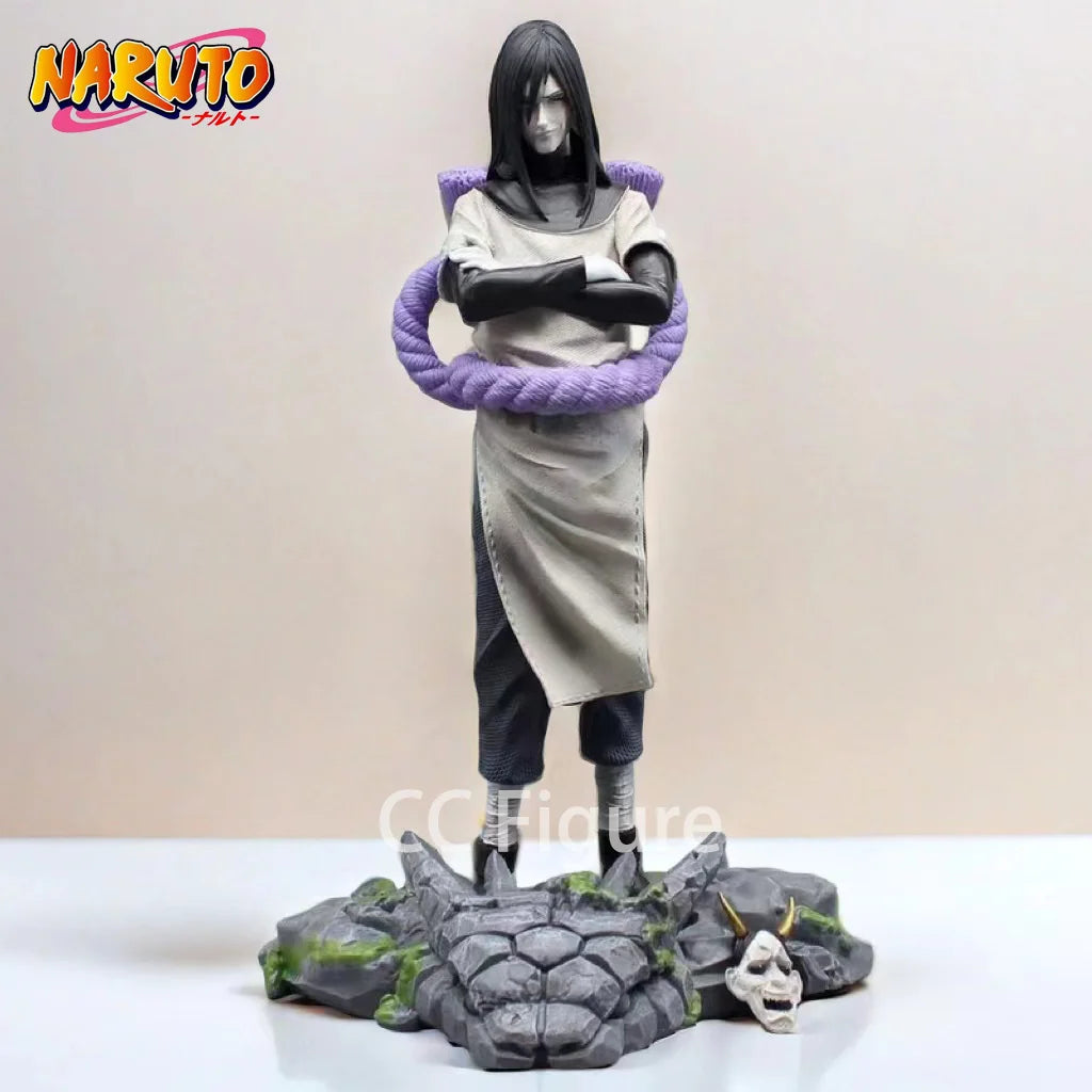 Anime Naruto Orochimaru Action Figure Akatsuki 32cm Statue PVC Model Black Hole Figurine Collectible Ornament Boy Toy Fans Gifts