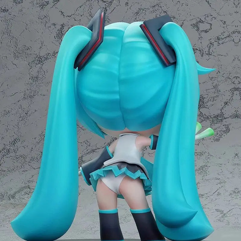 Kawaii creative Hatsune Miku anime peripherals Q-version figure desktop ornaments cute cartoon Miku scenery model holiday gift