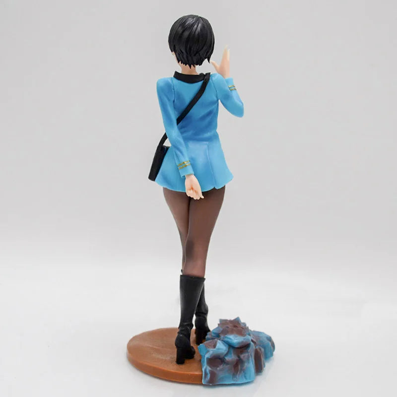 20cm Star Trek Bishoujo Vulcan Science Officer Anime Figure Command/Operation Officer Action Figure Collectible Model Doll Toys