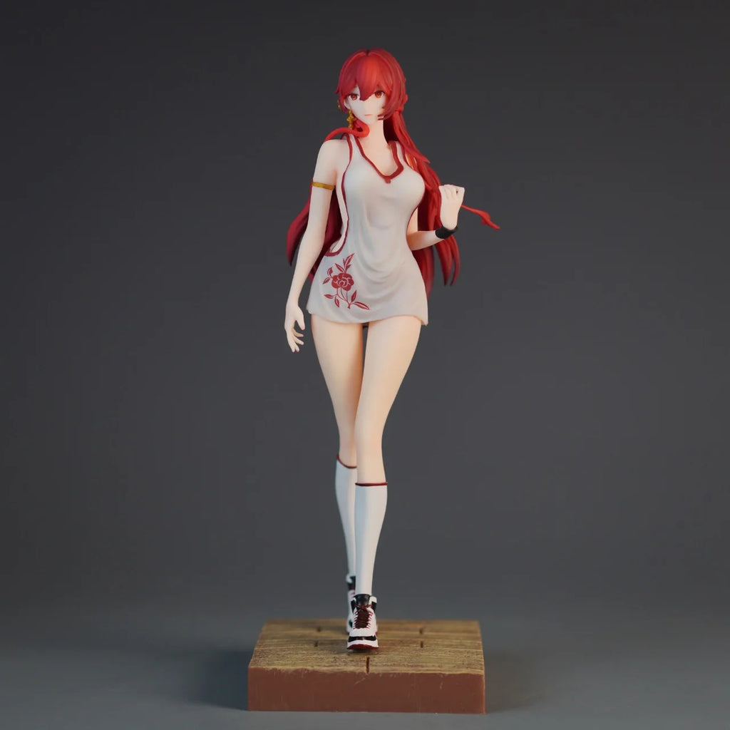 27 cm große Anime Honkai: Star Rail Figuren GK Himeko Actionfiguren PVC Sammlermodell Ornament Spielzeug Geburtstagsgeschenk für Kinder