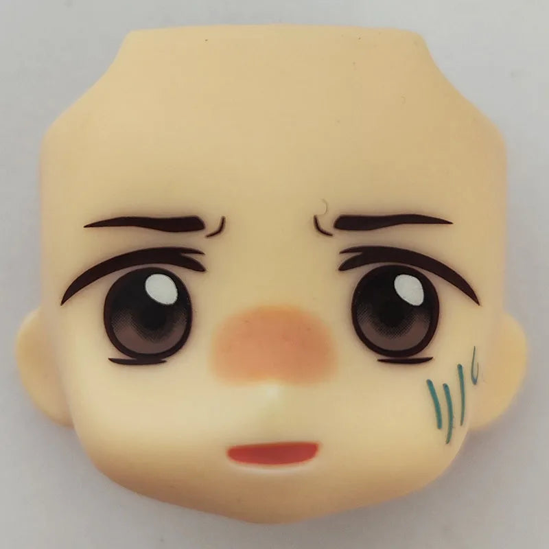 eluosi GSC Clay Man Face doll face hair doll accessories