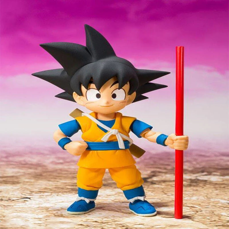 Original Bandai Genuine Figure Dragon Ball DAIMA Model Kit SHF Son Goku MINI DAIMA Collection Action Figure Model Toys Gifts