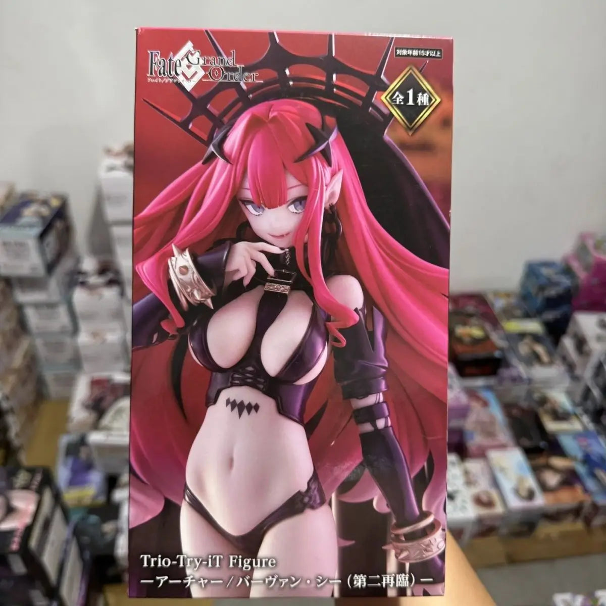 Original FuRyu Fate Grand Order Trio-Try-iT Action Figure Fairy Knight Tristan Baobhan Sith Anime Figure Toy PVC Model Collector
