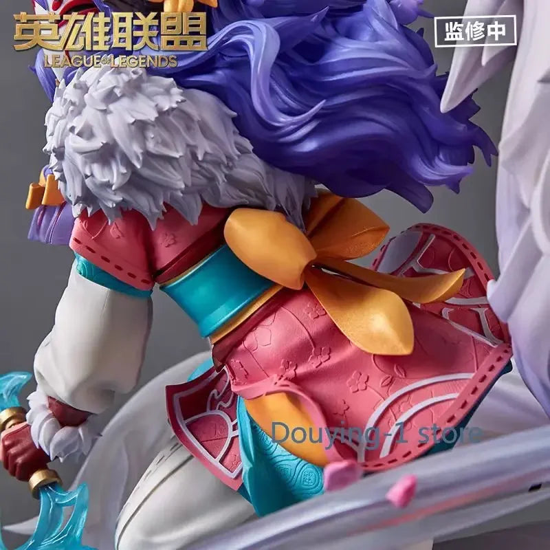 League of Legends Spirit Blossom Kindred 1:6 Скулптура на играта Официална периферна голяма украса на склад