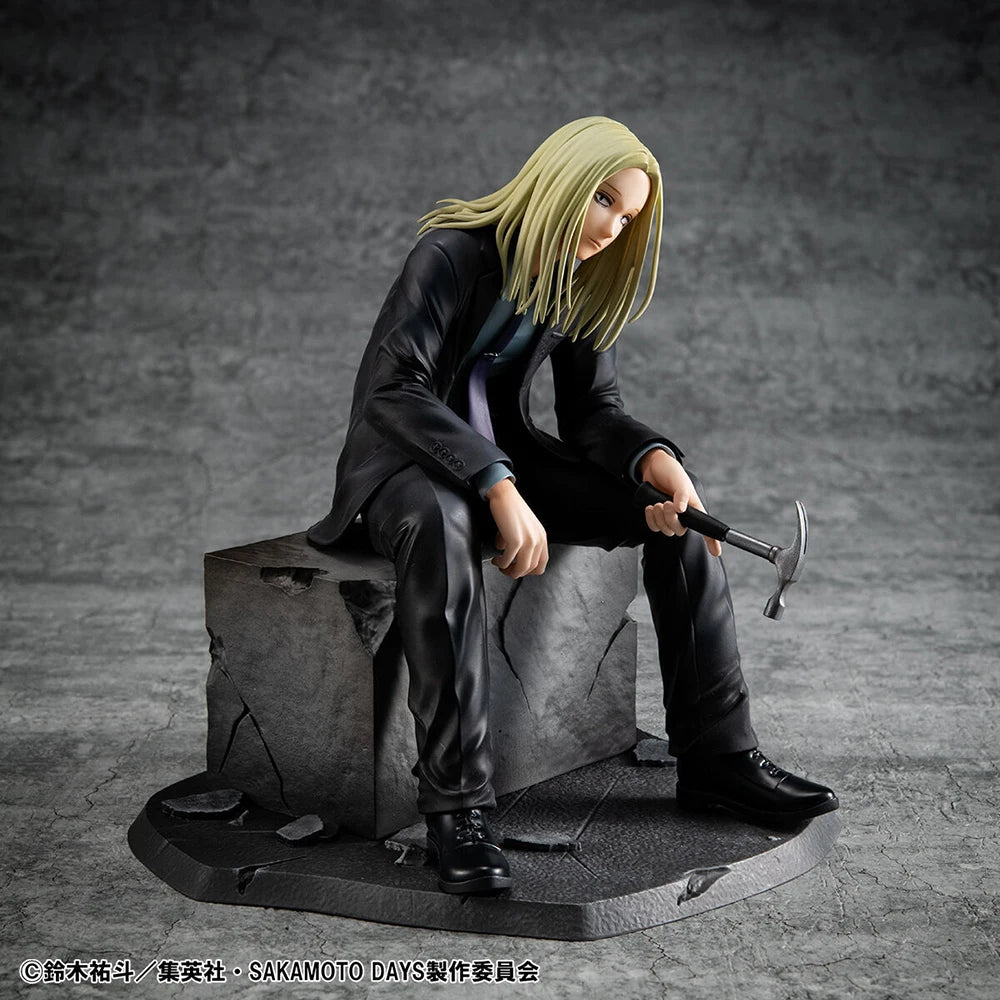 100% Original MegaHouse Sakamoto Days Shishiba Model Toys Collection Series Anime Figure Model Decoration Garage Kit
