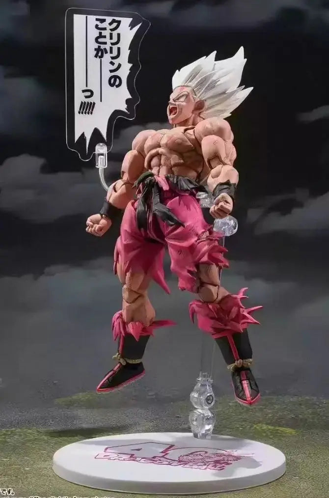 In-stock Bandai SHF 'Dragon Ball' Legendary Super Saiyan Son Goku Genki Festival 1/12 Action Figure Model 17cm Collectible Gift
